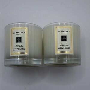 Jo Malone, Peony & Blush Suede Scented Candle X 2, mini size